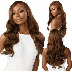 Sensationnel Bare Lace Human Hair Blend Full Lace Wig - Unit 2