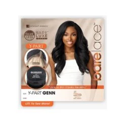 Sensationnel Bare Lace Synthetic HD Y-Part Lace Wig - Genn -Beauty Exchanges sensationnel bare lace synthetic hd y part lace wig genn 786736