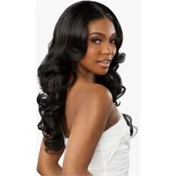 Sensationnel Butta Lace HD Synthetic Lace Front Wig - Volume Curl 22" -Beauty Exchanges sensationnel butta lace hd synthetic lace front wig volume curl 22 128115
