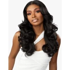 Sensationnel Butta Lace HD Synthetic Lace Front Wig - Volume Curl 22" -Beauty Exchanges sensationnel butta lace hd synthetic lace front wig volume curl 22 688148