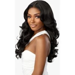 Sensationnel Butta Lace HD Synthetic Lace Front Wig - Volume Curl 22" -Beauty Exchanges sensationnel butta lace hd synthetic lace front wig volume curl 22 858004