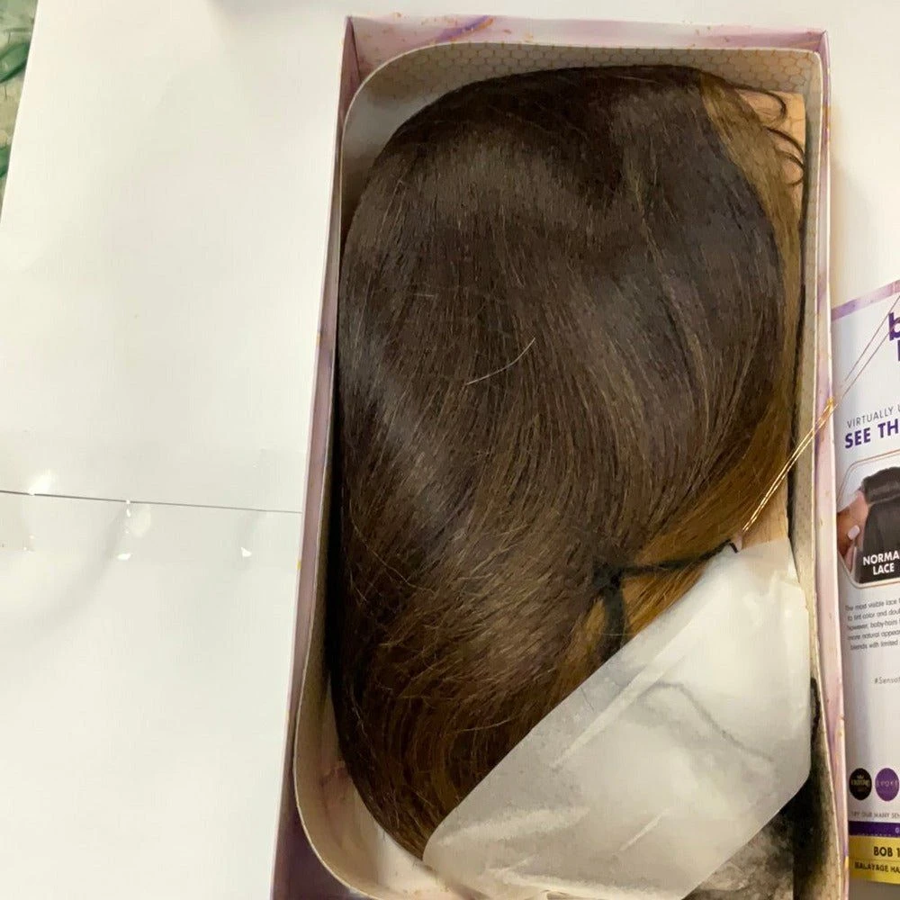 Sensationnel Butta Lace Human Hair Blend - Bob 12" 8 Sensationnel Butta Lace Human Hair Blend - Bob 12" - Image 6