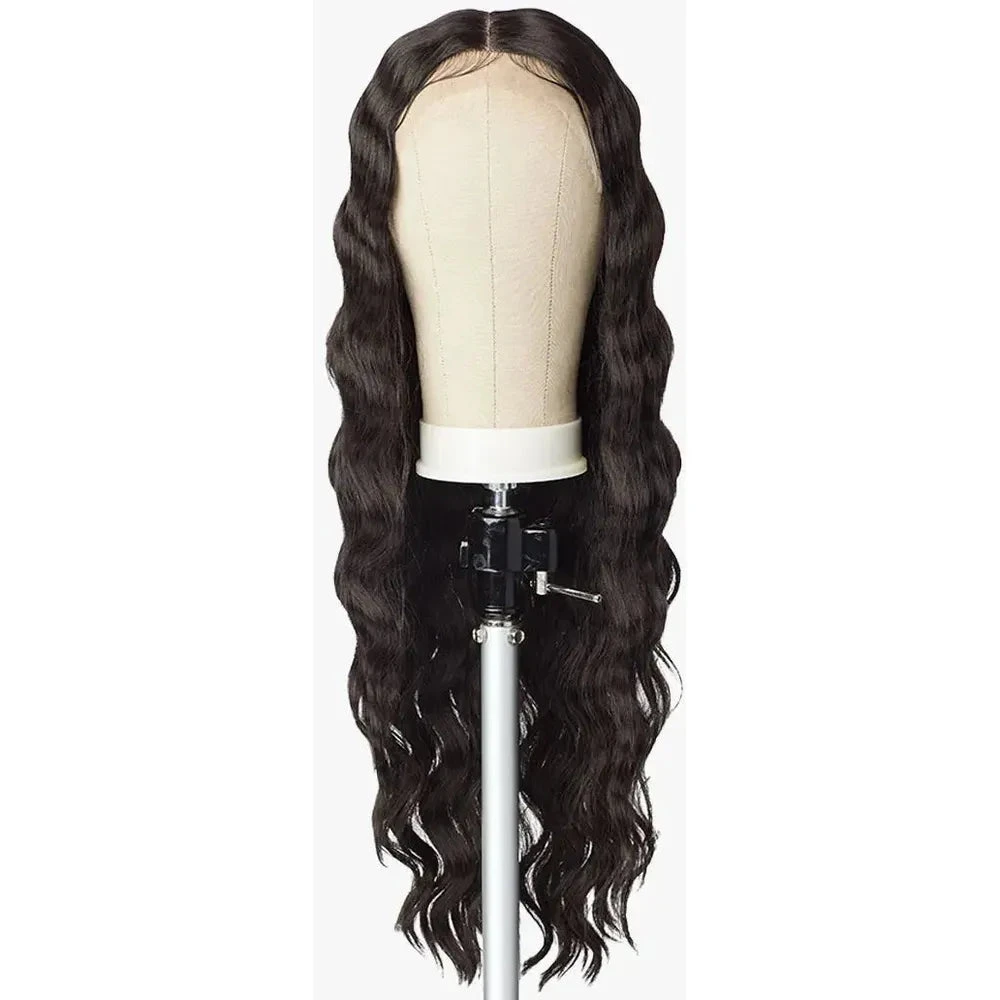 Sensationnel Butta Lace Human Hair Blend HD Lace Front Wig - Loose Crimp 28" 9 Sensationnel Butta Lace Human Hair Blend HD Lace Front Wig - Loose Crimp 28" - Image 7