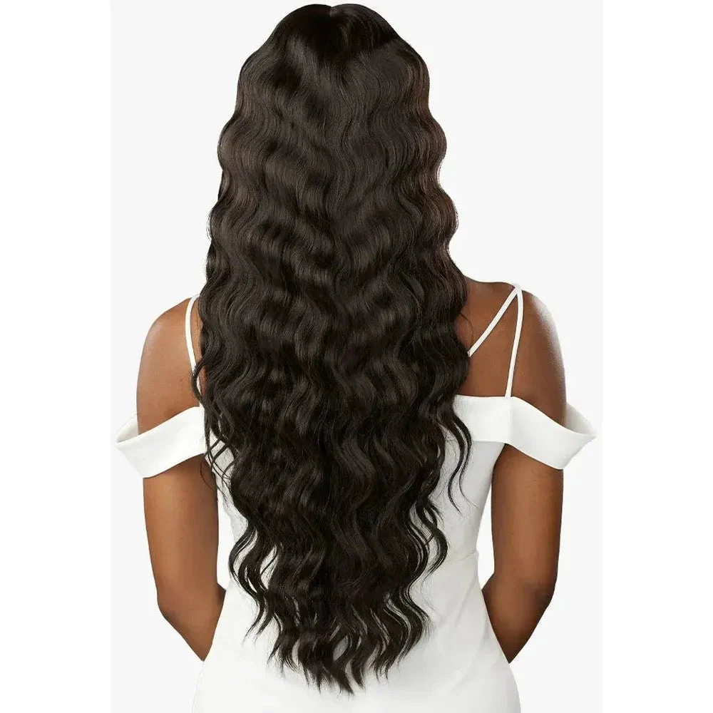 Sensationnel Butta Lace Human Hair Blend HD Lace Front Wig - Loose Crimp 28" 8 Sensationnel Butta Lace Human Hair Blend HD Lace Front Wig - Loose Crimp 28" - Image 6