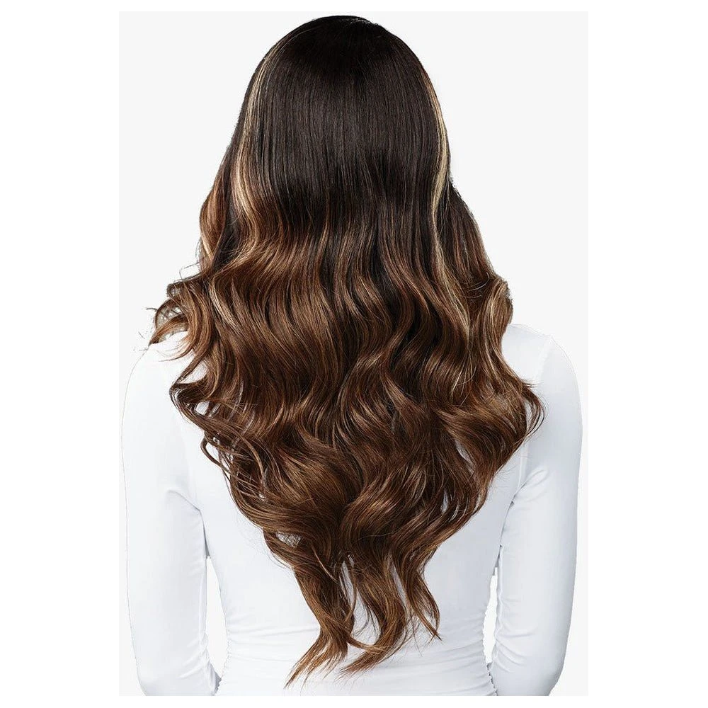 Sensationnel Butta Lace Human Hair Blend HD Lace Wig - Glam Wave 24" 6 Sensationnel Butta Lace Human Hair Blend HD Lace Wig - Glam Wave 24" - Image 4