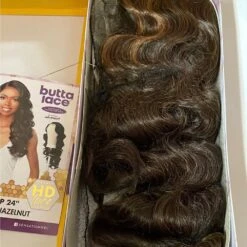 Sensationnel Butta Lace HD Human‑Blend Wig – Loose Deep 24″ -Beauty Exchanges sensationnel butta lace human hair blend lace front wig loose deep 24 452107