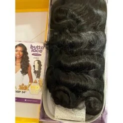 Sensationnel Butta Lace HD Human‑Blend Wig – Loose Deep 24″ -Beauty Exchanges sensationnel butta lace human hair blend lace front wig loose deep 24 767681
