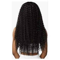 Sensationnel Butta Lace Wet & Wavy Human Hair Blend HD Lace Front Wig - Water Wave 26" -Beauty Exchanges sensationnel butta lace wet wavy human hair blend hd lace front wig water wave 26 476380