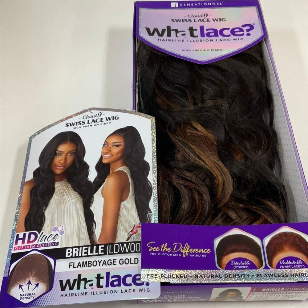Sensationnel Cloud 9 What Lace Synthetic 13x6 HD Lace Front Wig - Brielle 8 Sensationnel Cloud 9 What Lace Synthetic 13x6 HD Lace Front Wig - Brielle - Image 6