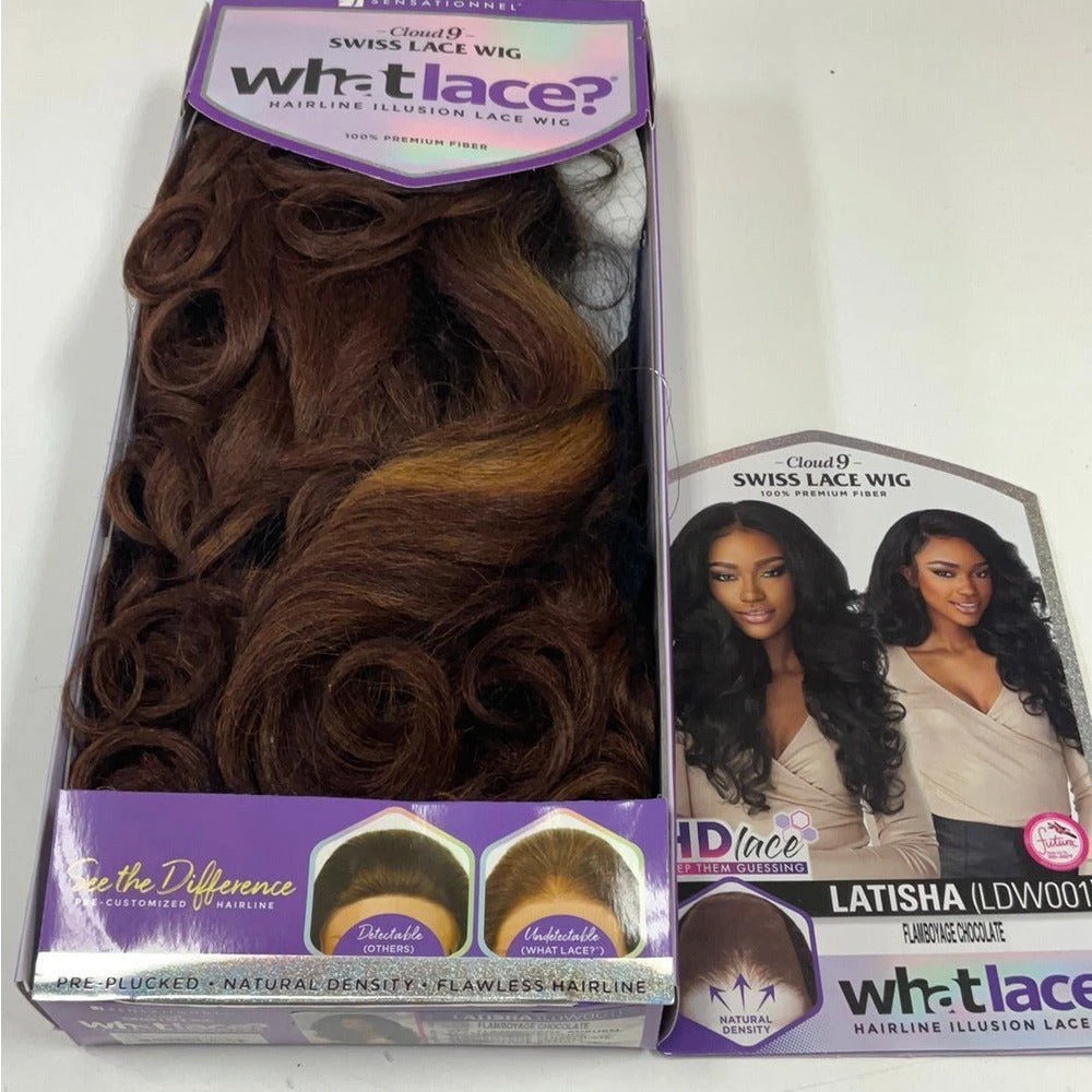 Sensationnel Cloud 9 What Lace Synthetic 13x6 HD Lace Front Wig - Latisha 7 Sensationnel Cloud 9 What Lace Synthetic 13x6 HD Lace Front Wig - Latisha - Image 5