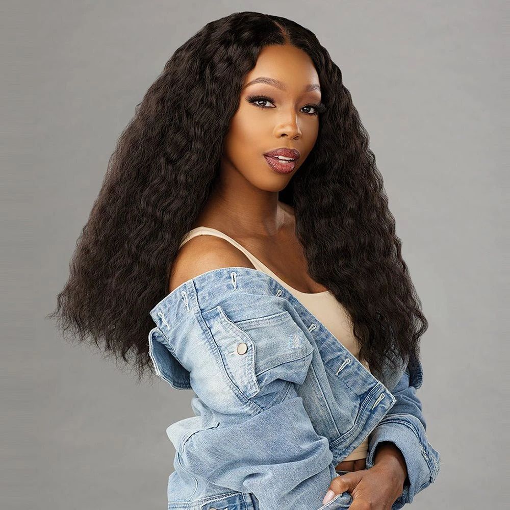 Sensationnel Curls Kinks & Co. HD Lace Y‑Part Wig – Kinky Braid Out 20″ 4 Sensationnel Curls Kinks & Co. HD Lace Y‑Part Wig – Kinky Braid Out 20″ - Image 2