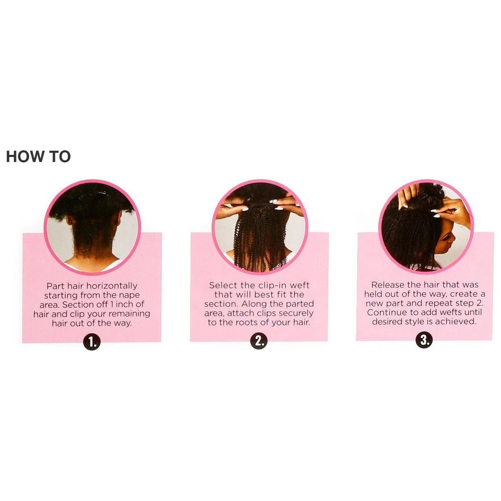 Sensationnel Curls Kinks & Co Synthetic Clip Ins - Game Changer 10" 8 Sensationnel Curls Kinks & Co Synthetic Clip Ins - Game Changer 10" - Image 6