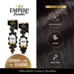 Sensationnel Empire 10A 100% Human Hair Deep Wave - 10” To 28” 12 Sensationnel Empire 10A 100% Human Hair Deep Wave - 10” To 28” -Beauty Exchanges sensationnel empire 10a virgin human hair loose deep natural black soft curls tangle free 12 to 28 946920