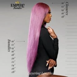 Sensationnel Empire 10A 100% Human Hair Body Wave - 10” To 28” 16 Sensationnel Empire 10A 100% Human Hair Body Wave - 10” To 28” -Beauty Exchanges sensationnel empire 10a virgin human hair straight natural black sleek tangle free 12 to 28 485539 1