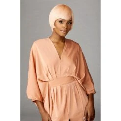 Sensationnel Empire Bob Collection 100% Human Hair Full Wig - Mushroom Cut