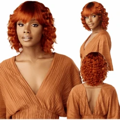 Sensationnel Empire Bob Collection 100% Human Hair Full Wig - Wavy Cut 12"