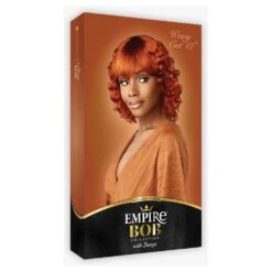 Sensationnel Empire Bob Collection 100% Human Hair Full Wig - Wavy Cut 12" -Beauty Exchanges sensationnel empire bob collection 100 human hair full wig wavy cut 12 583602
