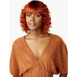 Sensationnel Empire Bob Collection 100% Human Hair Full Wig - Wavy Cut 12" -Beauty Exchanges sensationnel empire bob collection 100 human hair full wig wavy cut 12 725096