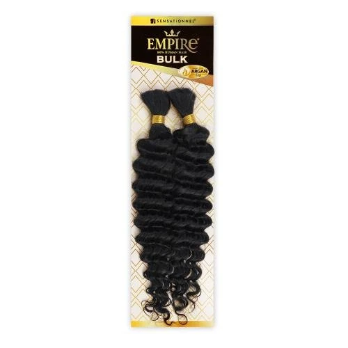 Sensationnel Empire Bulk Braiding – Deep Human Hair Braids 18" 4 Sensationnel Empire Bulk Braiding – Deep Human Hair Braids 18" - Image 2