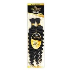 Sensationnel Empire Bulk Braiding – Deep Human Hair Braids 18"