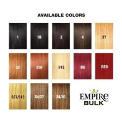 Sensationnel Empire Human Hair – Water Wave Bulk 18" 11 Sensationnel Empire Human Hair – Water Wave Bulk 18" -Beauty Exchanges sensationnel empire bulk braiding deep human hair braids 22 soft curly tangle free for knotless boho box loose wave styles 427422 1