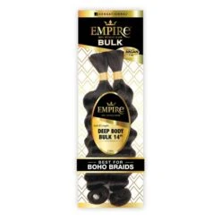 Sensationnel Empire Human Hair - Deep Body Bulk 14"