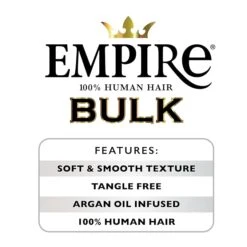 Sensationnel Empire Human Hair - Deep Body Bulk 14" 7 Sensationnel Empire Human Hair - Deep Body Bulk 14" -Beauty Exchanges sensationnel empire human hair deep body bulk 18 soft voluminous tangle free for braids crochet styles 346062 1