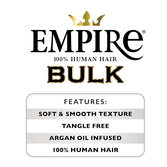 Sensationnel Empire Human Hair - Deep Body Bulk 14" 5 Sensationnel Empire Human Hair - Deep Body Bulk 14" - Image 3