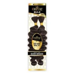 Sensationnel Empire Human Hair – Deep Body Bulk 18"