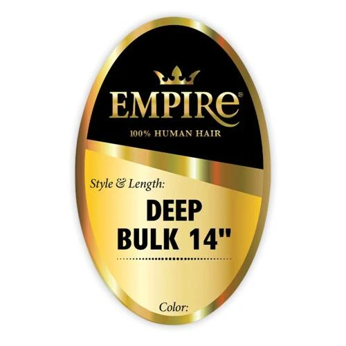 Sensationnel Empire Human Hair – Deep Bulk 14" 4 Sensationnel Empire Human Hair – Deep Bulk 14" - Image 2