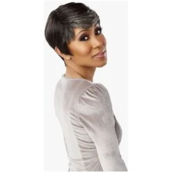 Sensationnel Empire Human Hair Salt & Pepper Full Wig - Denia -Beauty Exchanges sensationnel empire human hair salt pepper full wig denia 644432