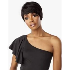 Sensationnel Empire Human Hair Salt & Pepper Full Wig - Denia -Beauty Exchanges sensationnel empire human hair salt pepper full wig denia 877095