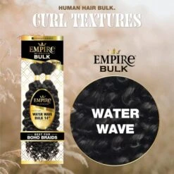 Sensationnel Empire Human Hair – Water Wave Bulk 14" 10 Sensationnel Empire Human Hair – Water Wave Bulk 14" -Beauty Exchanges sensationnel empire human hair water wave bulk 14 soft defined tangle free for braids crochet styles 371082