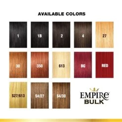 Sensationnel Empire Human Hair – Water Wave Bulk 14" 13 Sensationnel Empire Human Hair – Water Wave Bulk 14" -Beauty Exchanges sensationnel empire human hair water wave bulk 14 soft defined tangle free for braids crochet styles 940730 1