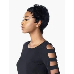 Sensationnel Empire Human Hair Wig – Mona Salt & Pepper -Beauty Exchanges sensationnel empire human hair wig mona salt pepper pre styled natural look 605772