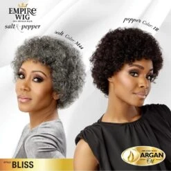 Sensationnel Empire Human Hair Wig Salt And Pepper - Bliss 10 Sensationnel Empire Human Hair Wig Salt And Pepper - Bliss -Beauty Exchanges sensationnel empire human hair wig salt and pepper bliss heat safe contouring mesh cap 782945