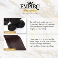Sensationnel Empire 100% Human Hair Water Deep Wig - 10"-28" -Beauty Exchanges sensationnel empire virgin human hair water deep natural black tangle free long lasting curls 14 to 28 366817