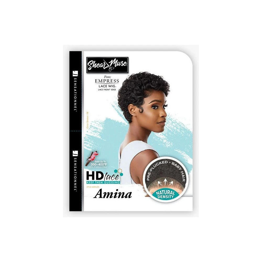 Sensationnel Empress Edge Shear Muse Synthetic HD Lace Front Wig - Amina 4 Sensationnel Empress Edge Shear Muse Synthetic HD Lace Front Wig - Amina - Image 2