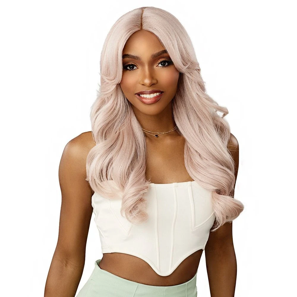 Sensationnel Glamzy Synthetic HD Lace Part Glueless Wig - Celestia 3 Sensationnel Glamzy Synthetic HD Lace Part Glueless Wig - Celestia