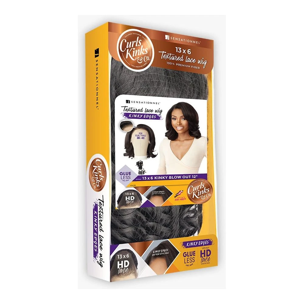 Sensationnel Curls Kinky Edges 13×6 HD Lace Wig – Kinky Blow Out 12″ 11 Sensationnel Curls Kinky Edges 13×6 HD Lace Wig – Kinky Blow Out 12″ - Image 9