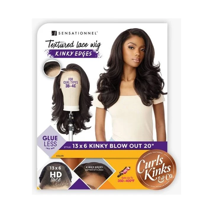 Sensationnel Curls Kinks & Co. HD Lace Wig 13x6 – Kinky Blow Out 20″ 9 Sensationnel Curls Kinks & Co. HD Lace Wig 13x6 – Kinky Blow Out 20″ - Image 7