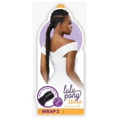 Sensationnel Lulu Pony Synthetic Wrap Ponytail - Wrap 02 -Beauty Exchanges sensationnel lulu pony synthetic wrap ponytail wrap 02 242504