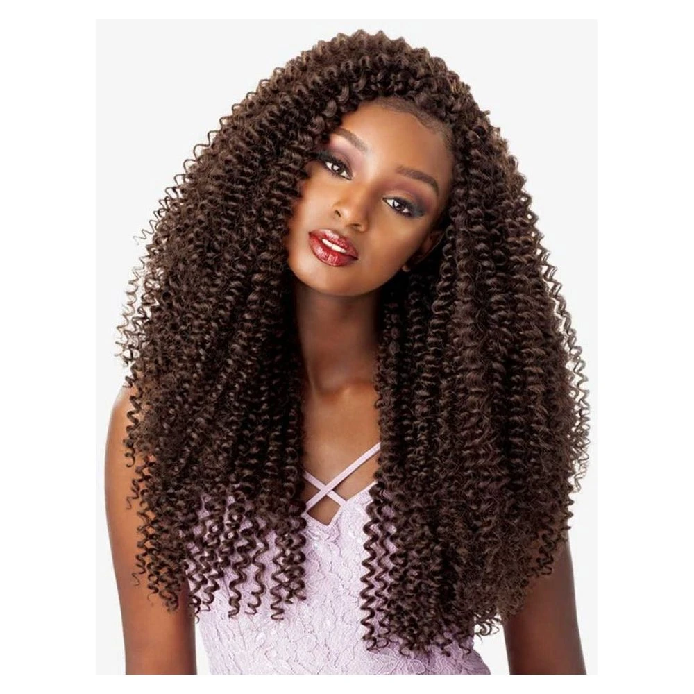 Sensationnel Lulutress Crochet Braiding Hair - Water Wave 18" 3 Sensationnel Lulutress Crochet Braiding Hair - Water Wave 18"