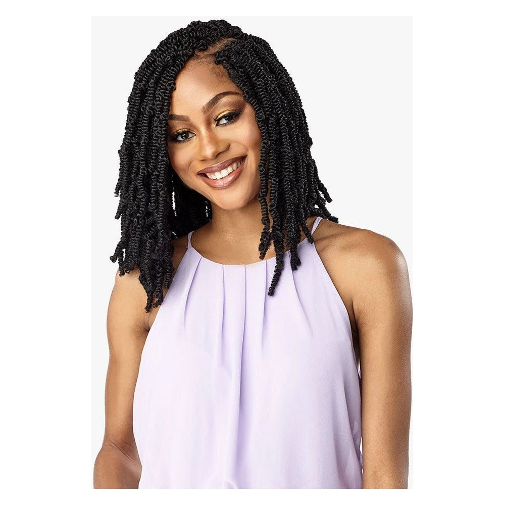 Sensationnel Lulutress Pre-Fluffed Crochet Braid 3X Afro Twist 16" 6 Sensationnel Lulutress Pre-Fluffed Crochet Braid 3X Afro Twist 16" - Image 4