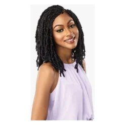 Sensationnel Lulutress Pre-Fluffed Crochet Braid 3X Afro Twist 16"