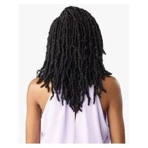 Sensationnel Lulutress Pre-Fluffed Crochet Braid 3X Afro Twist 16" 8 Sensationnel Lulutress Pre-Fluffed Crochet Braid 3X Afro Twist 16" - Image 6