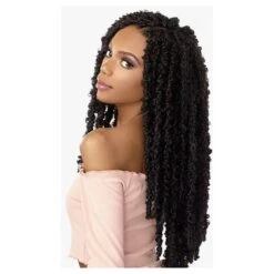 Sensationnel Lulutress Pre-Looped 2X Butterfly Locs 18" 10 Sensationnel Lulutress Pre-Looped 2X Butterfly Locs 18" -Beauty Exchanges sensationnel lulutress pre looped crochet braid 2x butterfly locs ii 18 219418