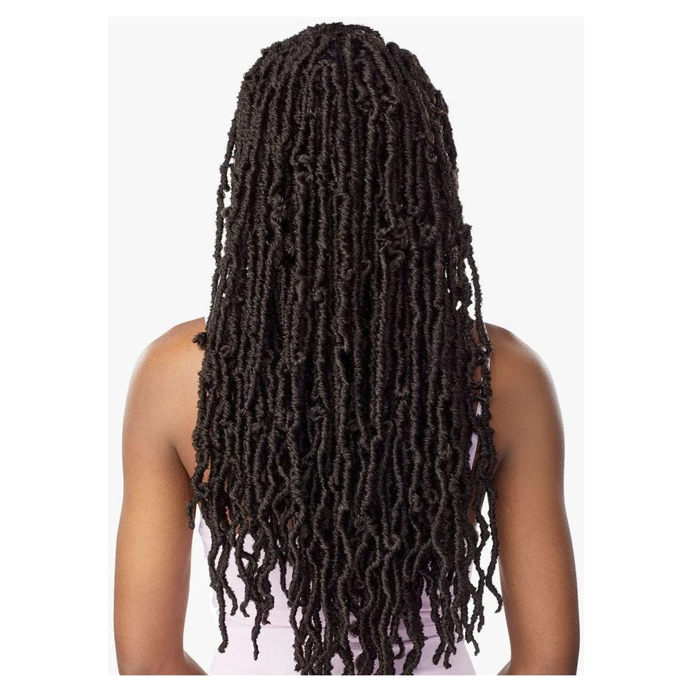 Sensationnel Lulutress Pre-Looped Crochet Braid 3x Distressed Locs 24" 7 Sensationnel Lulutress Pre-Looped Crochet Braid 3x Distressed Locs 24" - Image 5