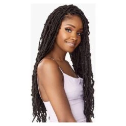 Sensationnel Lulutress Pre-Looped Crochet Braid 3x Distressed Locs 24" 9 Sensationnel Lulutress Pre-Looped Crochet Braid 3x Distressed Locs 24" -Beauty Exchanges sensationnel lulutress pre looped crochet braid 3x distressed locs 24 628958