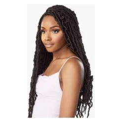 Sensationnel Lulutress Pre-Looped Crochet Braid 3x Distressed Locs 24" 10 Sensationnel Lulutress Pre-Looped Crochet Braid 3x Distressed Locs 24" -Beauty Exchanges sensationnel lulutress pre looped crochet braid 3x distressed locs 24 651533